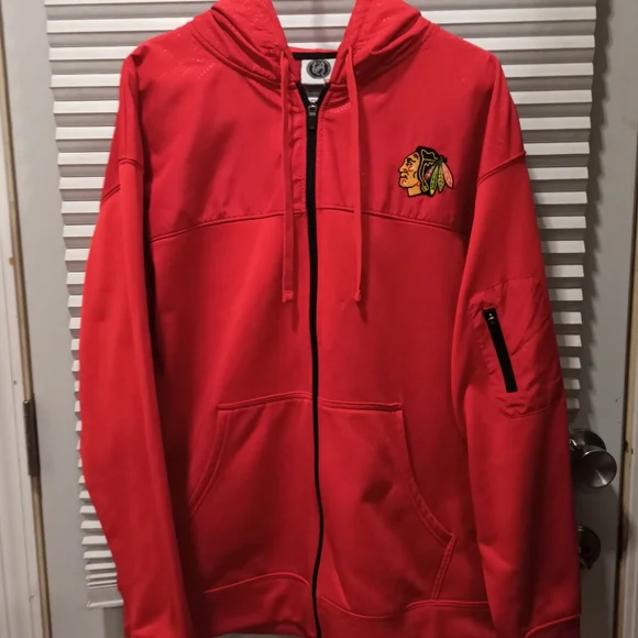 NHL Chicago black Hawks pullover sweater hoodie - Picture 2 of 9